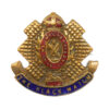 Black Watch (Royal Highlanders) Brass & Enamel Sweetheart Brooch
