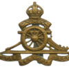 Royal Artillery Territorial Cap Badge - King's Crown