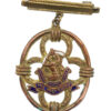 West Riding Regiment (Duke of Wellington's) Pendant Sweetheart Brooch