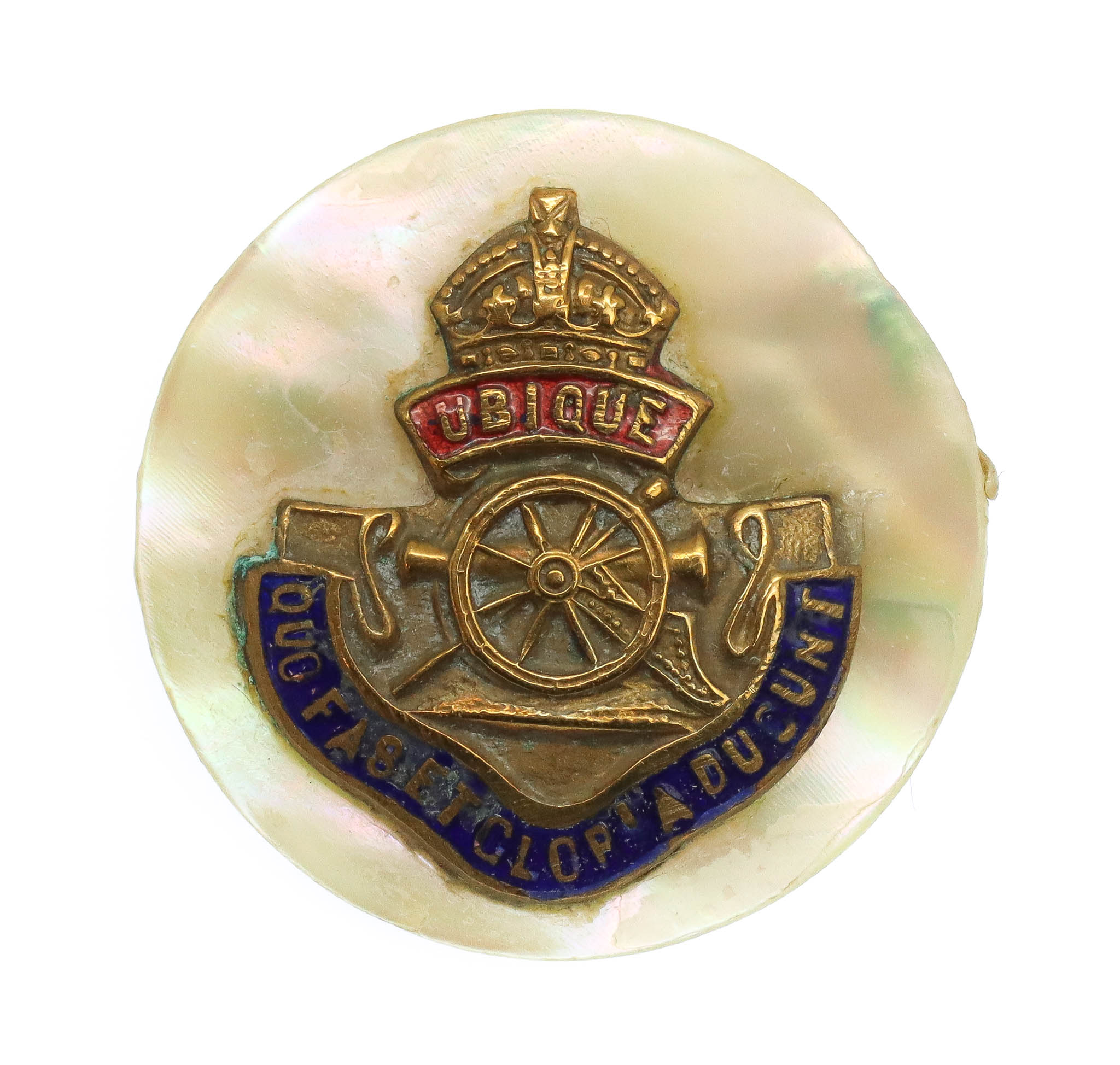 Royal Artillery Sweetheart Brooch