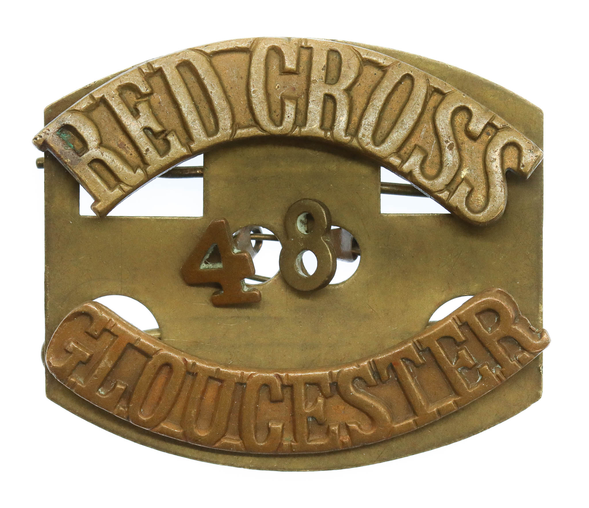 British Red Cross Society Gloucester (RED CROSS/48/GLOUCESTER) Shoulder Title