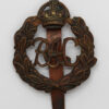 Royal Armoured Corps (R.A.C.) Cap Badge - King's Crown (1st Pattern)