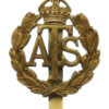 Auxiliary Territorial Service (A.T.S.) Cap Badge - King's Crown