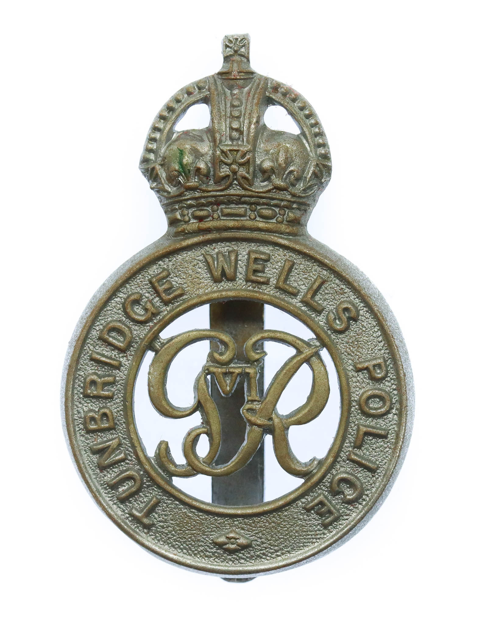 George VI Tunbridge Wells Borough Police Cap Badge