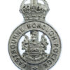 Eastbourne Borough Police Cap Badge - King's Crown