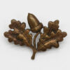 South Notts Hussars Officer's Service Dress Collar Badge