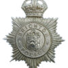 Brighton Borough Police Helmet Plate - King's Crown