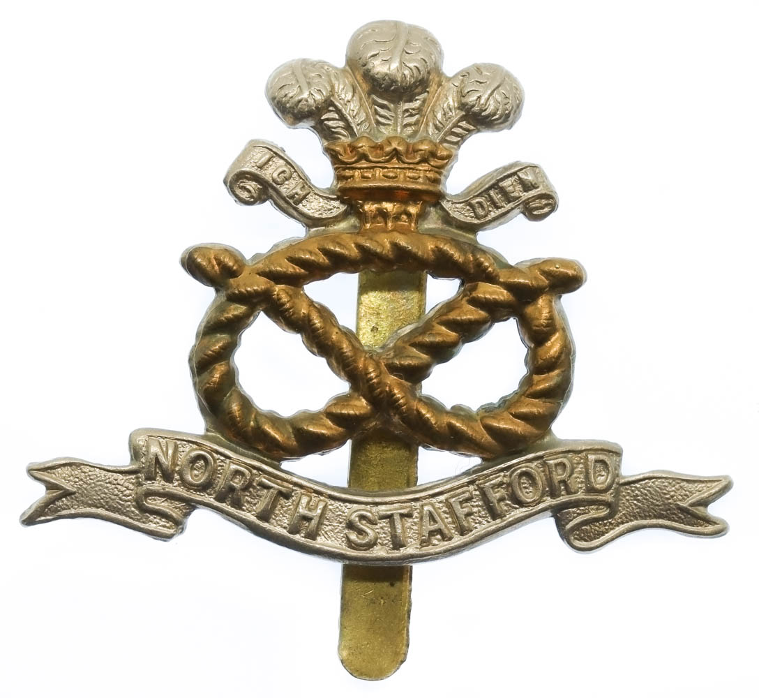 North Staffordshire Regiment Cap Badge