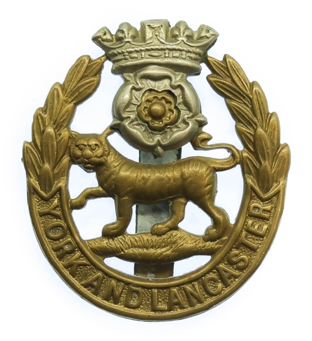York and Lancaster Regiment Cap Badge