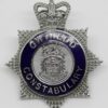 Gwynedd Constabulary Senior Officer's Enamelled Cap Badge - Queen's Crown