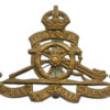 Royal Artillery Cap Badge - King's Crown