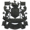 Port of London Authority Police Coat of Arms Helmet Plate