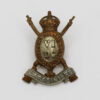 6th Dragoon Guards (Carabiniers) Collar Badge - King's Crown