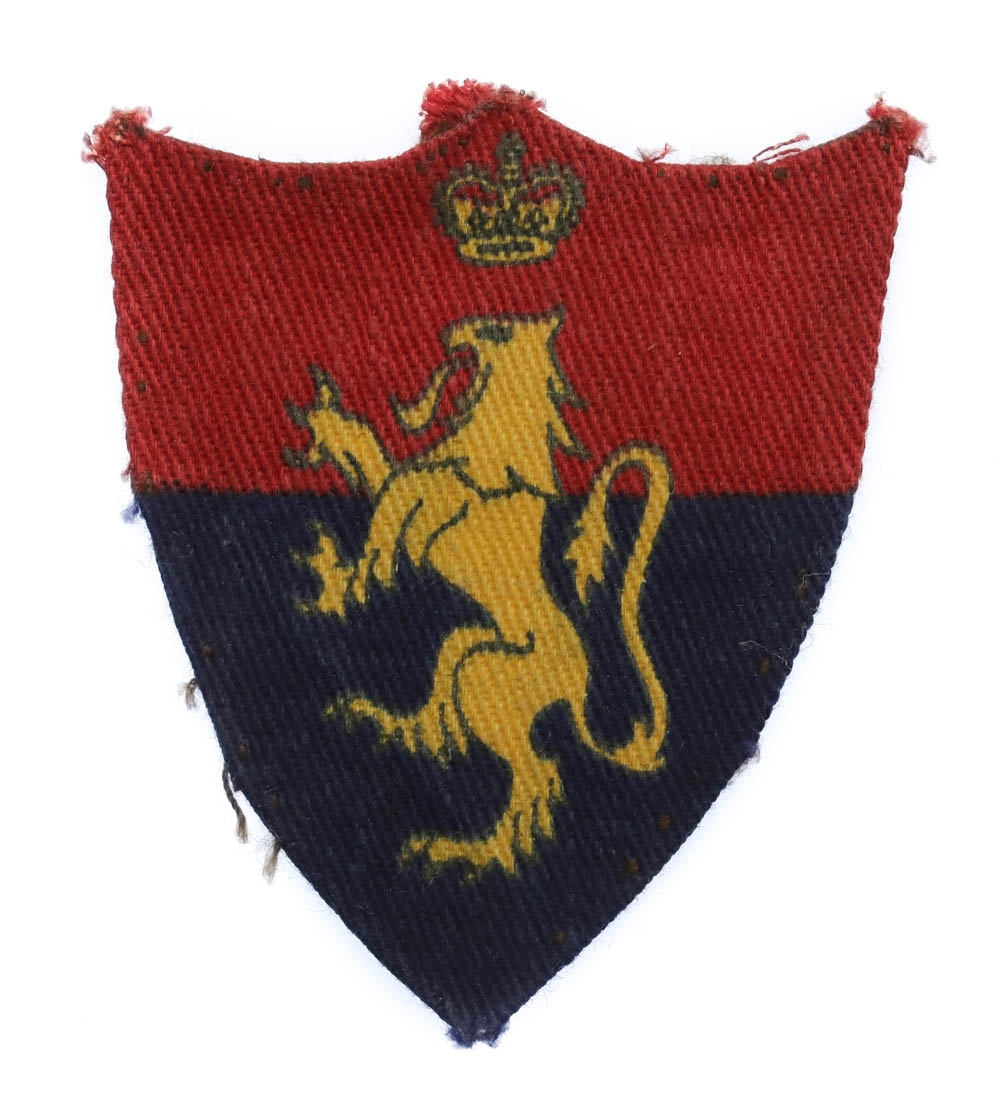 H.Q. Middle East Land Forces (M.E.L.F.) Printed Formation Sign (2nd Pattern)