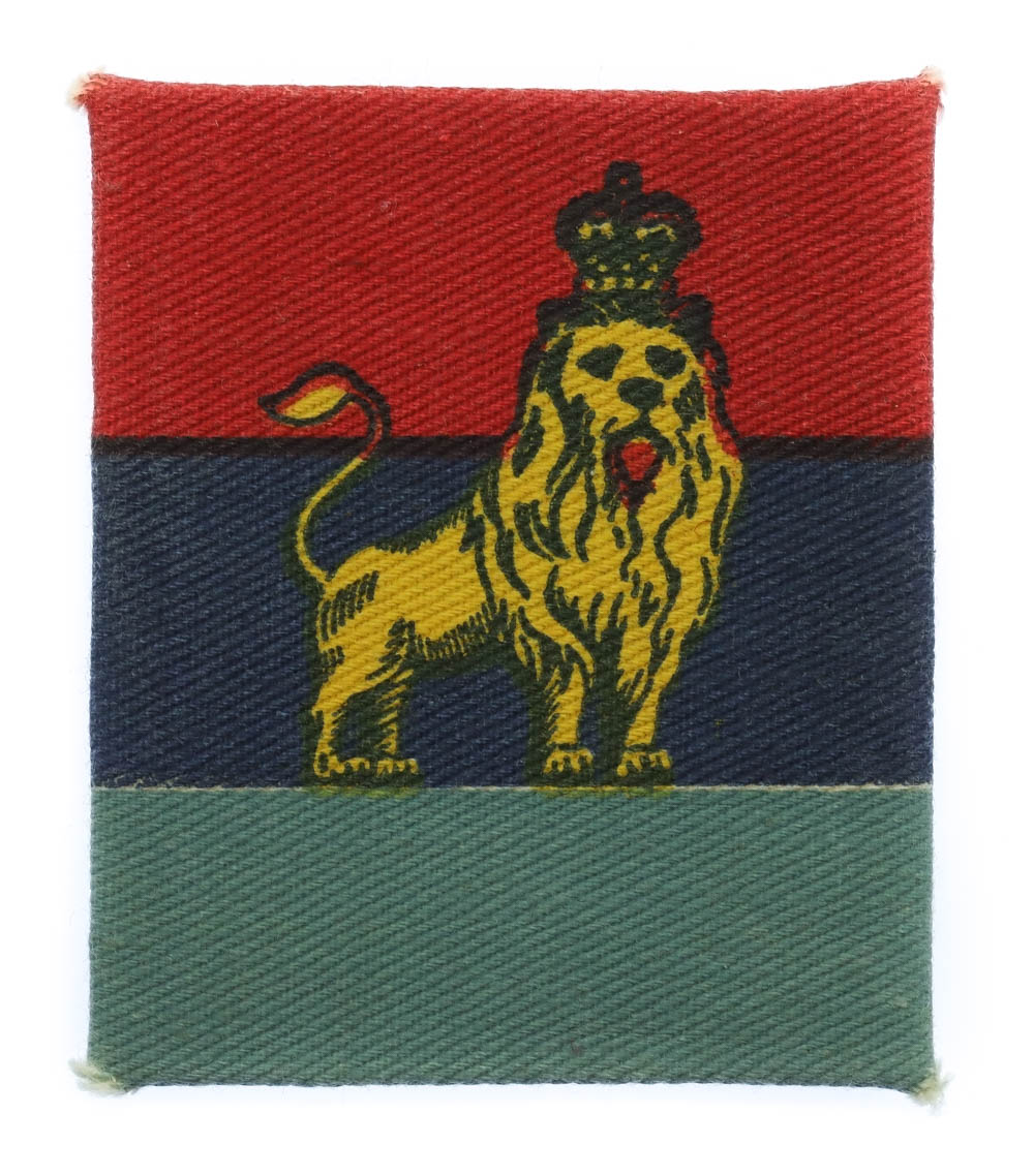 H.Q. British Troops Egypt Printed Formation Sign 