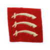 Essex County Division Cloth Formation Sign (1st Pattern)