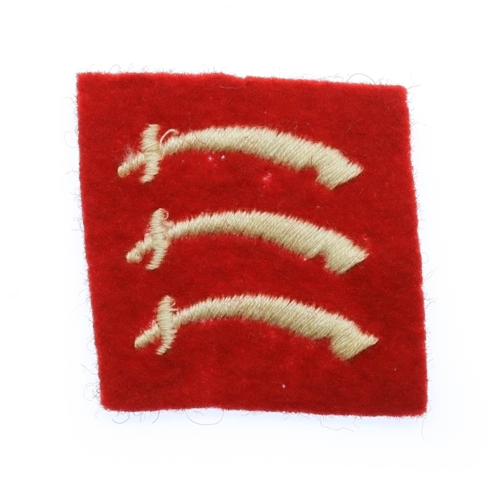 Essex County Division Cloth Formation Sign (1st Pattern)