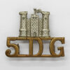 5th Dragoon Guards (Castle/5.D.G.) Shoulder Title