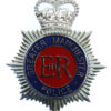 Greater Manchester Police Enamelled Helmet Plate - Queen's Crown