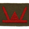 53rd (Welch) Division Cloth Formation Sign
