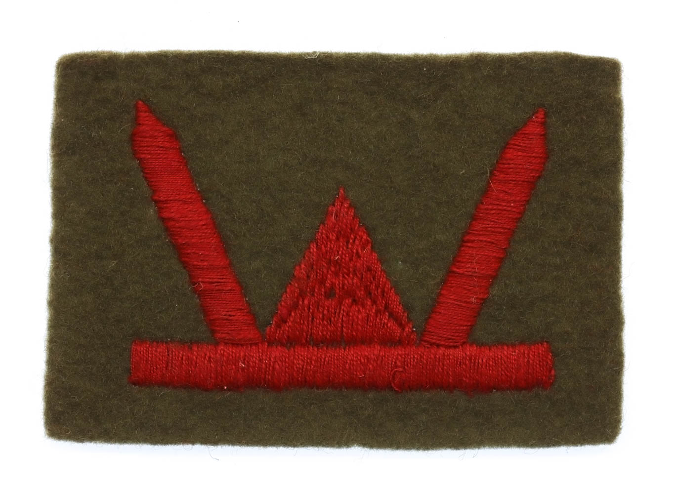 53rd (Welch) Division Cloth Formation Sign