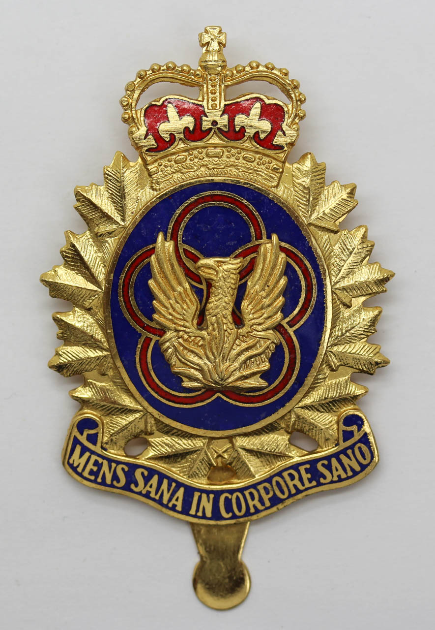 Canadian Forces Physical Education & Recreation Branch Cap Badge