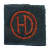 51st (Highland) Division Cloth Formation Sign