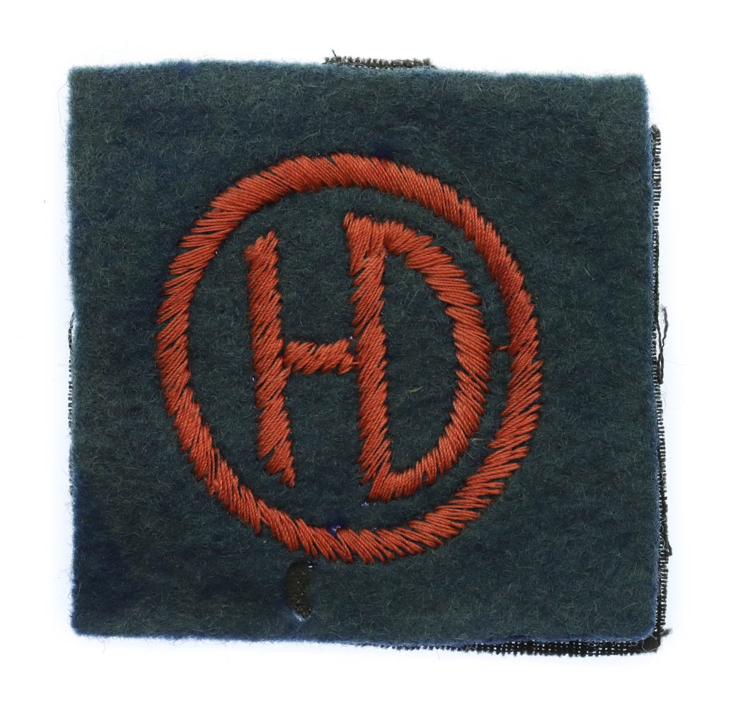 51st (Highland) Division Cloth Formation Sign