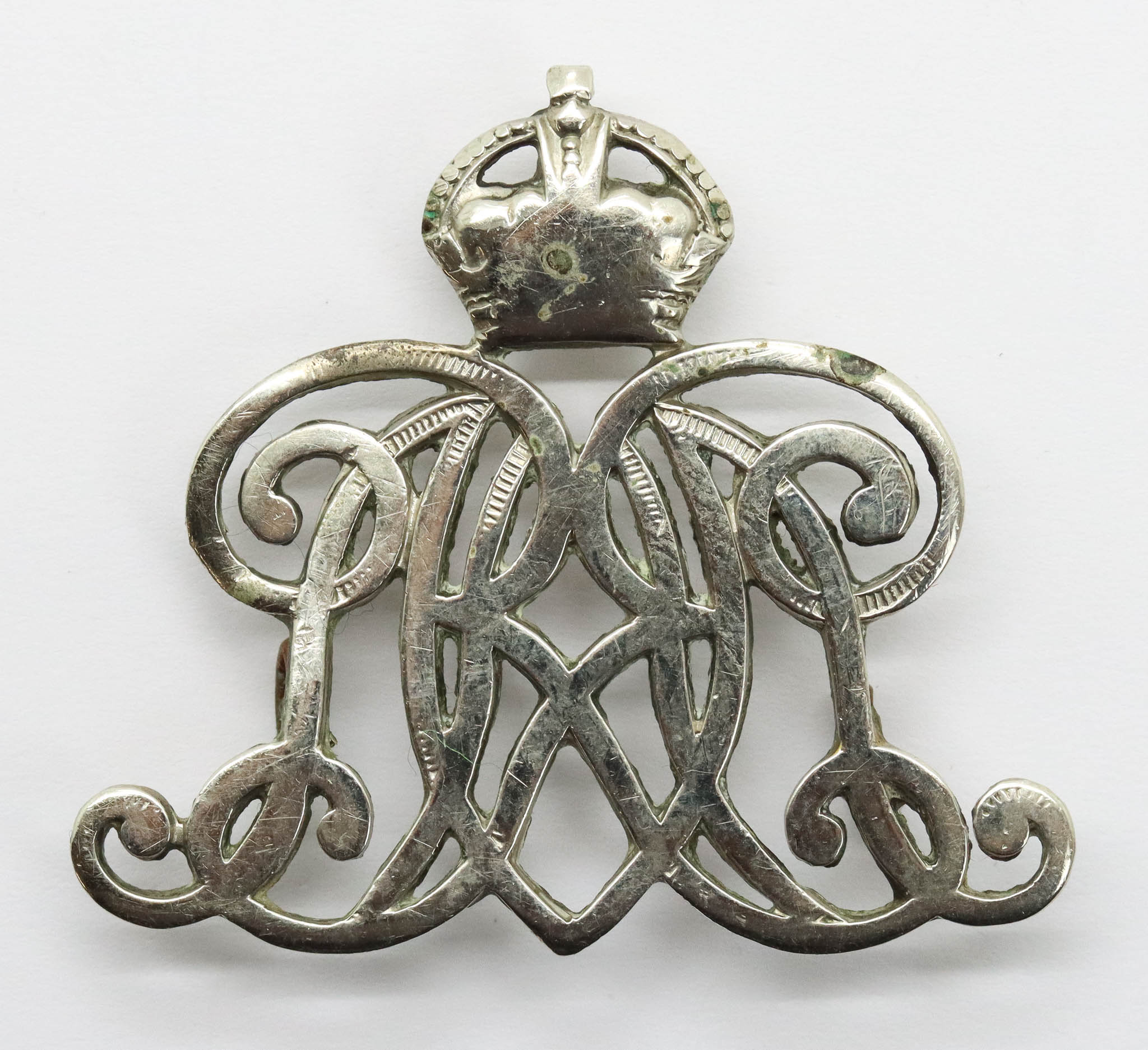 9th Lancers NCO's Arm Badge - King's Crown