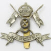 9th Lancers Cap Badge - King's Crown