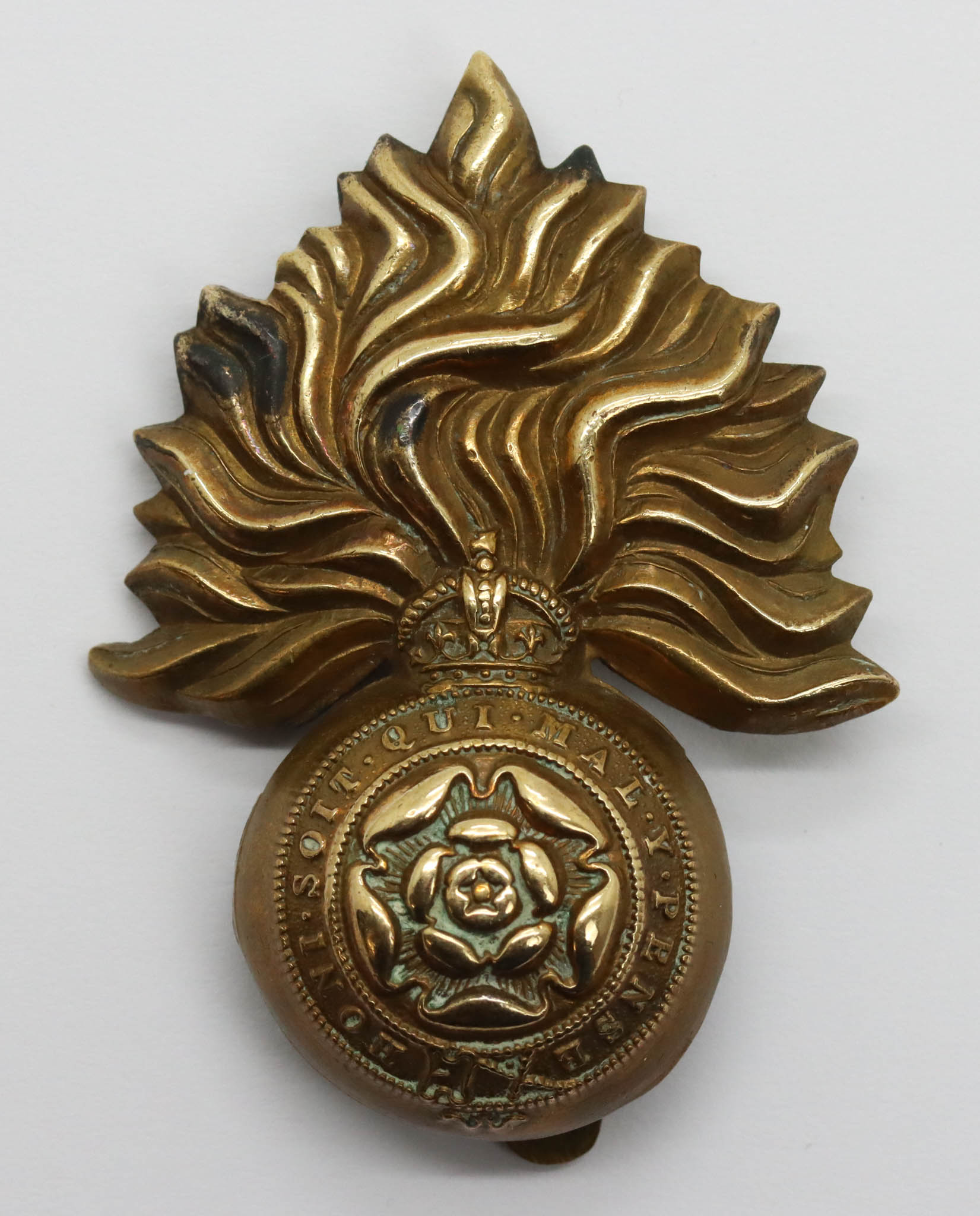 Royal Fusiliers Cap Badge - King's Crown