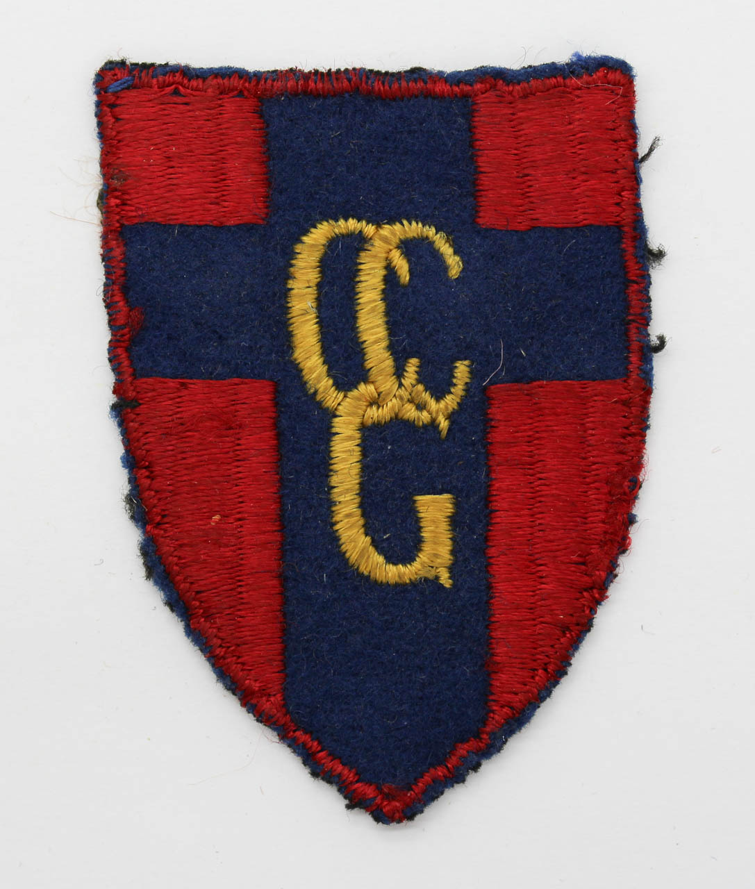 Control Commission Germany (C.C.G.) Cloth Formation Sign