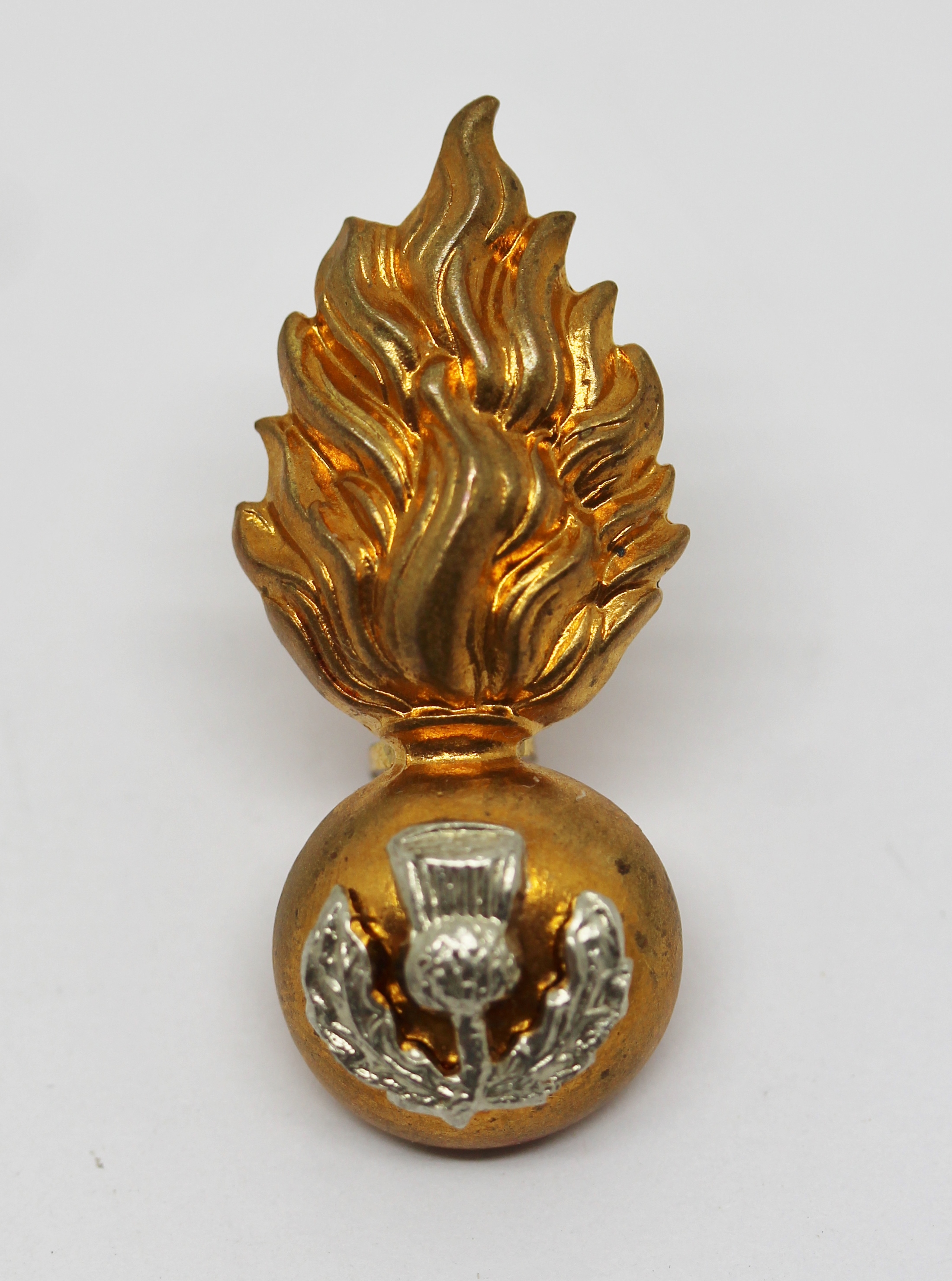 Royal Scots Fusiliers Mess Dress Collar Badge