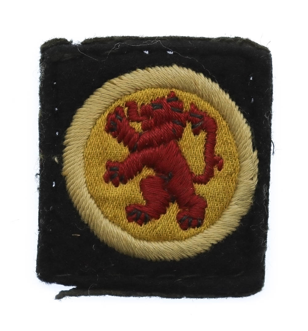 15th (Scottish) Infantry Division Cloth Formation Sign