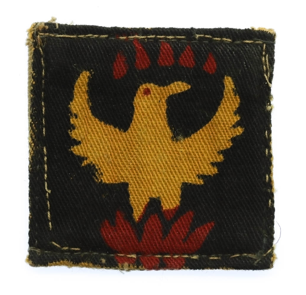 105th (Madras) Line of Communication Area Printed Formation Sign