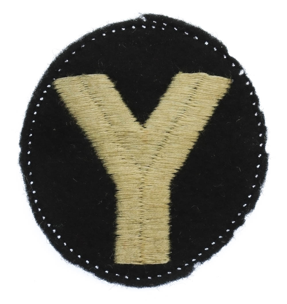 5th Infantry Division Cloth Formation Sign (2nd Pattern)