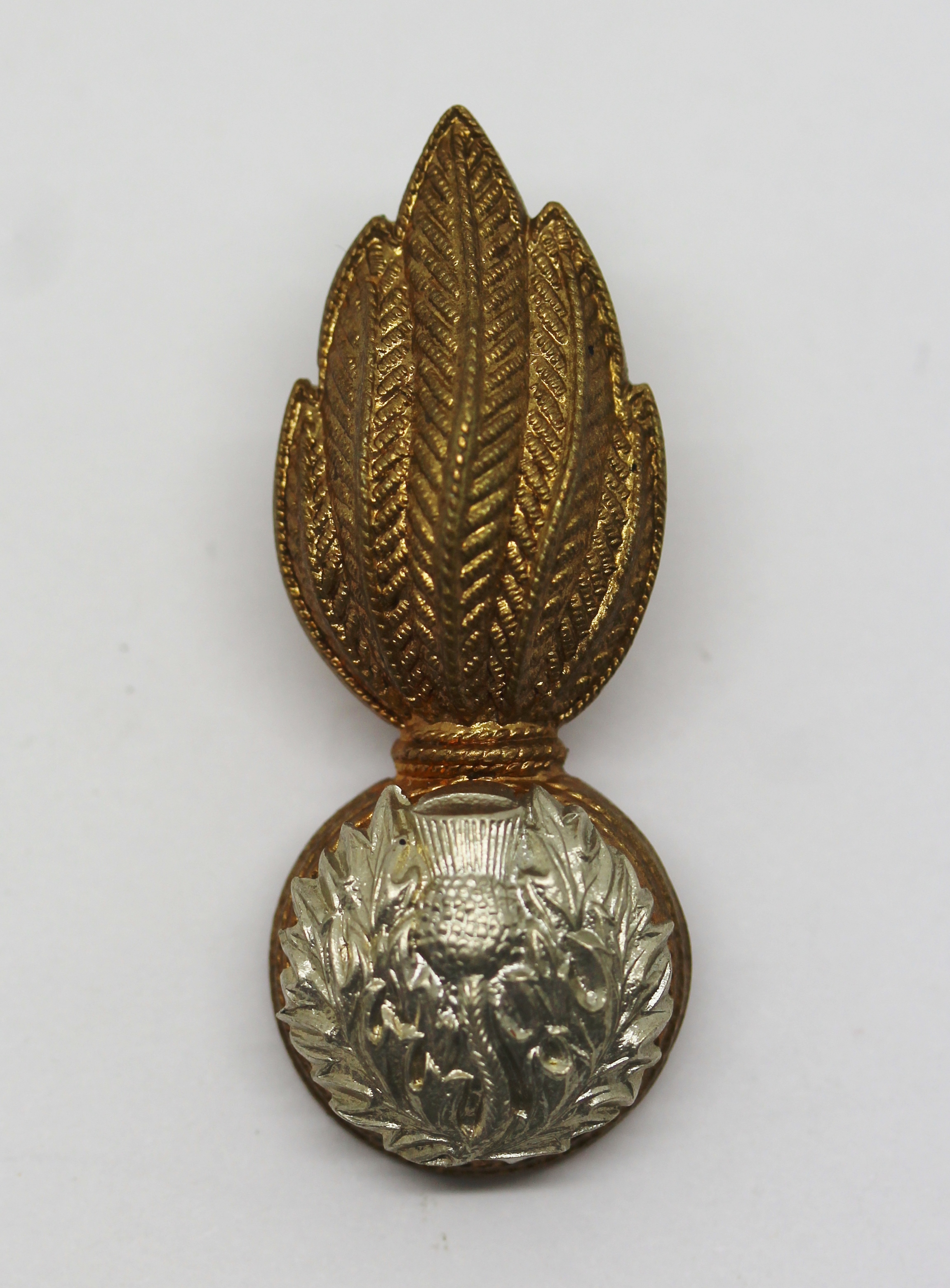 Royal Scots Fusiliers Collar Badge