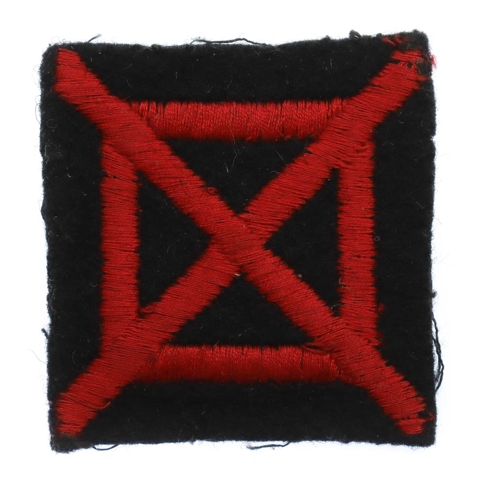 42nd Army Group Royal Artillery (AGRA) Cloth Formation Sign