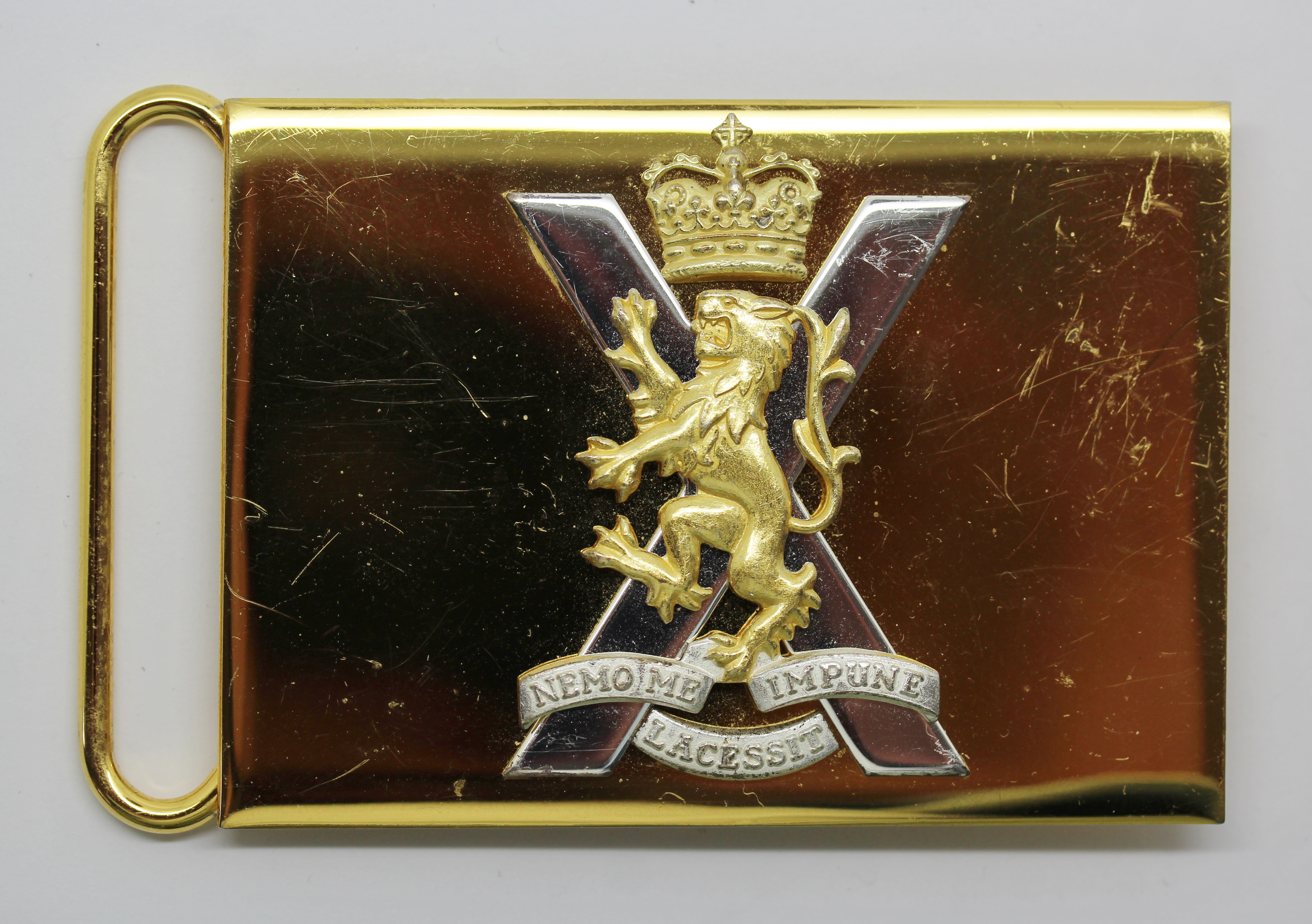 Royal Regiment of Scotland Belt Plate