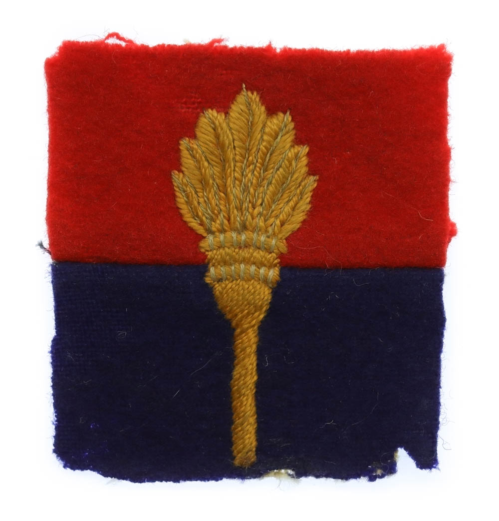 18th Training Brigade Royal Artillery Cloth Formation Sign