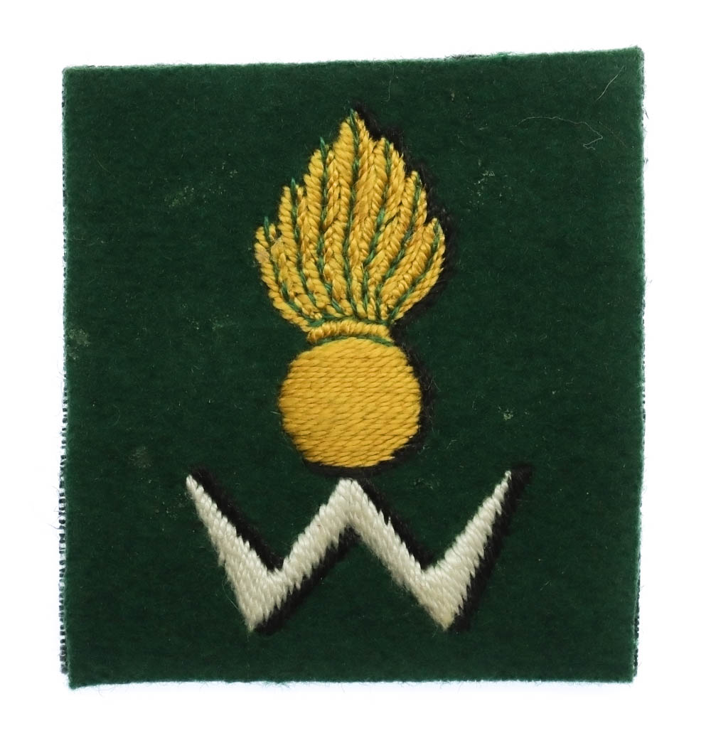 34th Anti-Aircraft Brigade Cloth Formation Sign