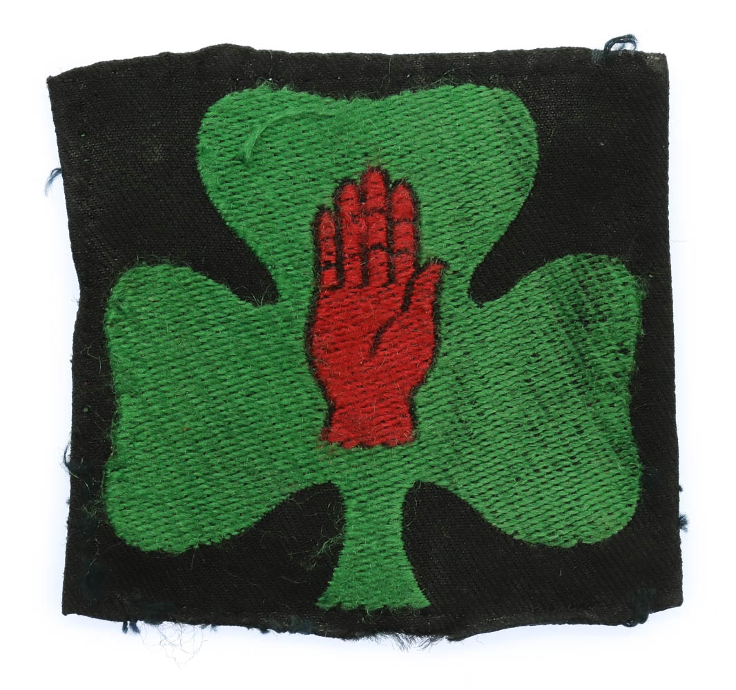 107th Independent Infantry Brigade Silk Embroidered Formation Sign