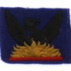 87th Army Group Royal Artillery (AGRA) Cloth Formation Sign (2nd Pattern)