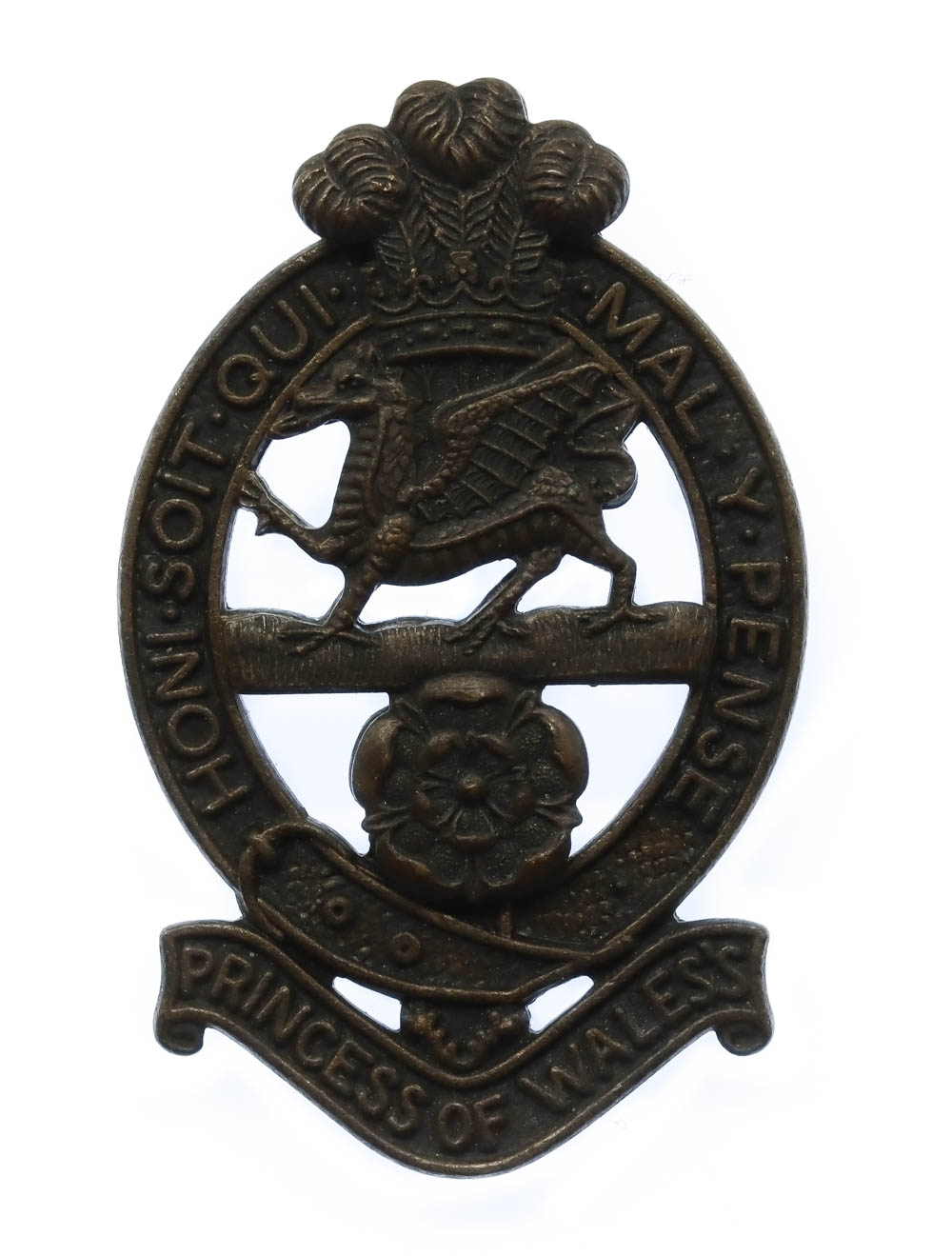 Princess of Wales's Royal Regiment Cap Badge