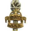 Royal Army Educational Corps (R.A.E.C.) Cap Badge - King's Crown