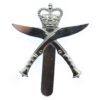 Royal Gurkha Rifles Chrome Cap Badge