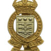 Royal Army Ordnance Corps (R.A.O.C.) Bi-metal Cap Badge - King's Crown