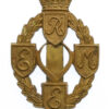 Royal Electrical & Mechanical Engineers (R.E.M.E.) Cap Badge - King's Crown (1st Pattern)