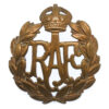 Royal Air Force (R.A.F.) Cap Badge - King's Crown
