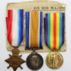 WW1 1914-15 Star Medal Trio - Writer G.E. Colborn, Royal Navy